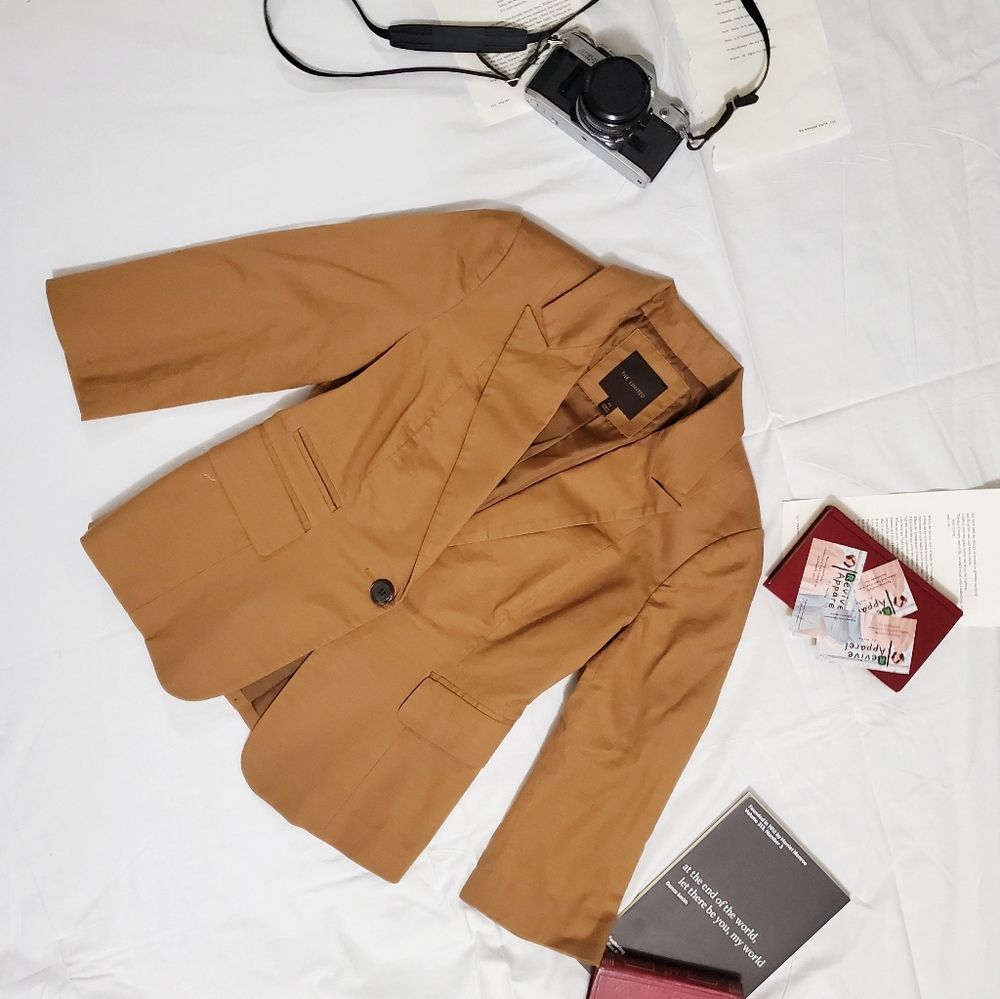 The Limited Khaki Blazer